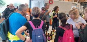 Umbria – Lazio, buona la prima per il cammino di trekking dell’intrepido Larth, foto birrificio Birralfina