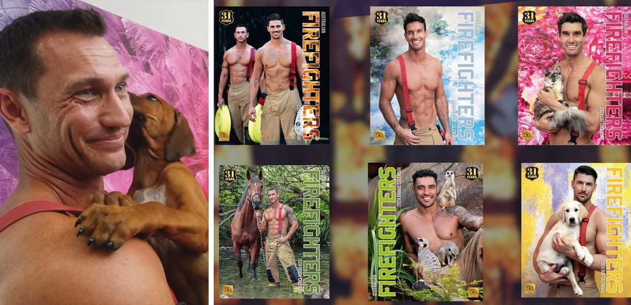 Australia, arriva il calendario 2024 dei Vigili del Fuoco a tutela degli animali