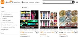 glitter microplastiche ue vendita