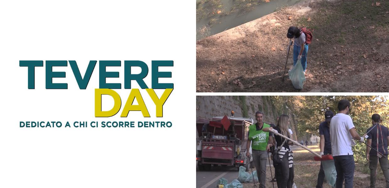 tevere day pulizia banchine