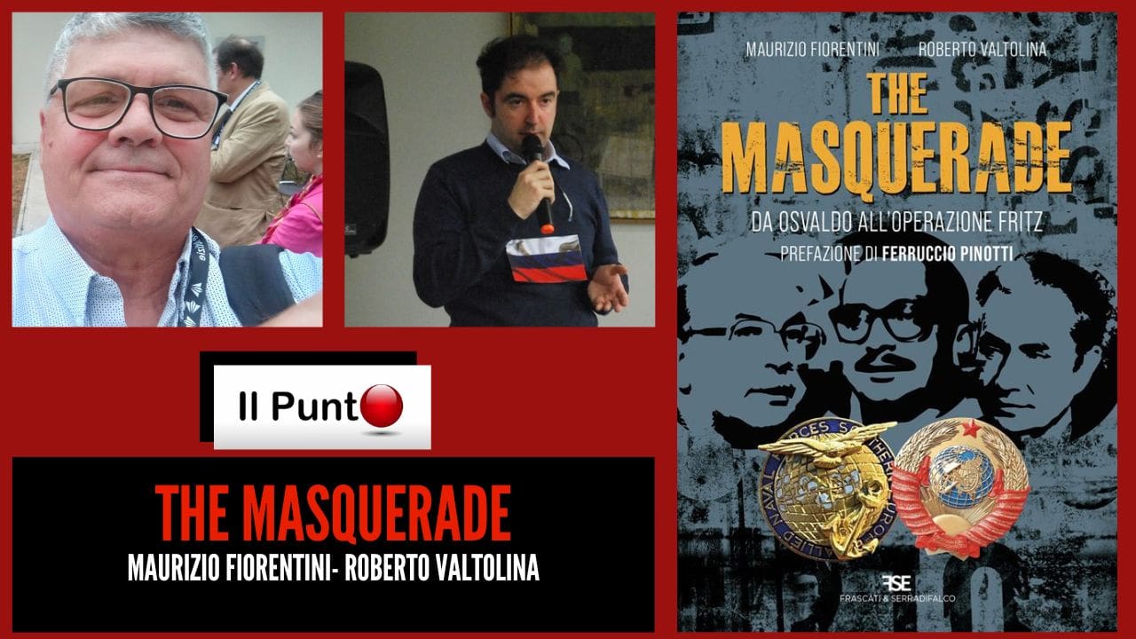 Lo scrittore Roberto Valtolina e Maurizio Fiorentini presentano "The Masquerade. Da Osvaldo all'operazione Fritz", nella nuova puntata del Punto in onda stasera alle 20.30 su TeleAmbiente, canale 18 del DTT Roma e Lazio e 244 nazionale.