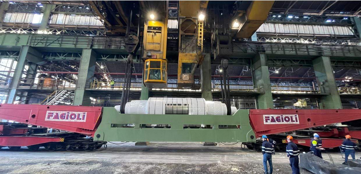 Terni, Arvedi Ast, manufatto da record, il più grande mai realizzato dal 1884