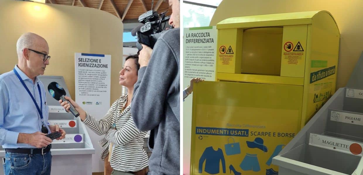 abbigliamento usato rifiuti