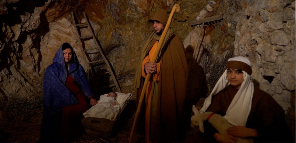 Cerreto di Spoleto (Pg), 100 figuranti per il Presepe Vivente