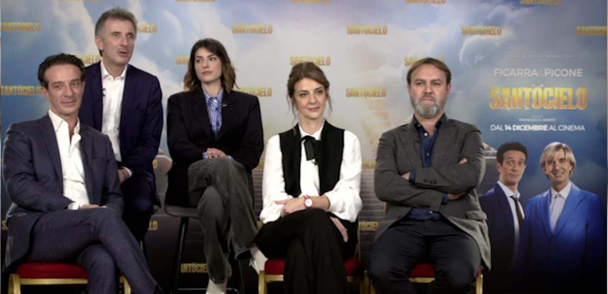 Cinema, dal 14 dicembre il nuovo film di Ficarra e Picone 'Santocielo'