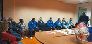 Umbria, l’assessore regionale Luca Coletto ha ricevuto i giovani del calcio paralimpico, foto Ellera Calcio gruppo