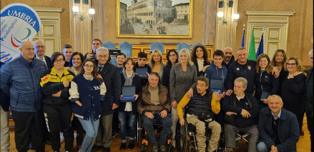 Umbria, premiati dal Cip i migliori atleti 2022-23