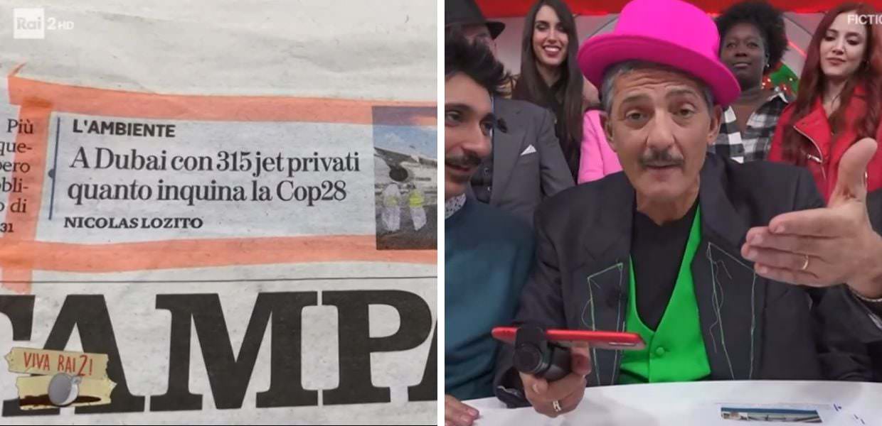 fiorello cop28 jet privati