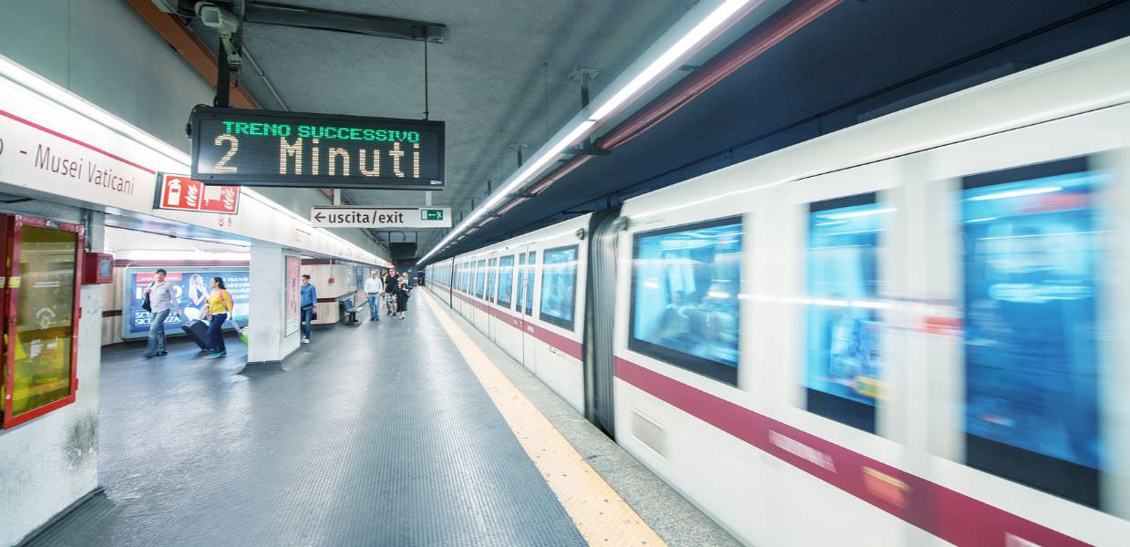 metro a roma riapertura sera