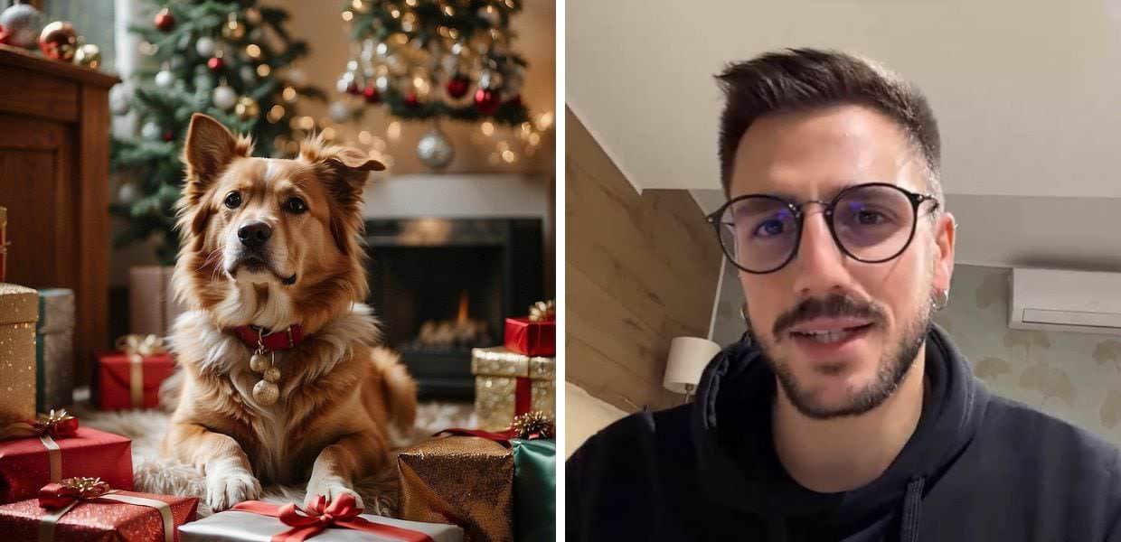 Natale, quali dolci per i nostri cani e gatti? I consigli del medico veterinario