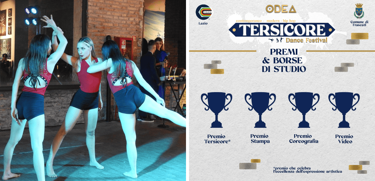 Si conclude il 27 gennaio alle Scuderie Aldobrandini  l'ODEA Festival, evento dedicato ad arte e creatività con un intero giorno dedicato alla danza. Workshop, premi e borse di studio.