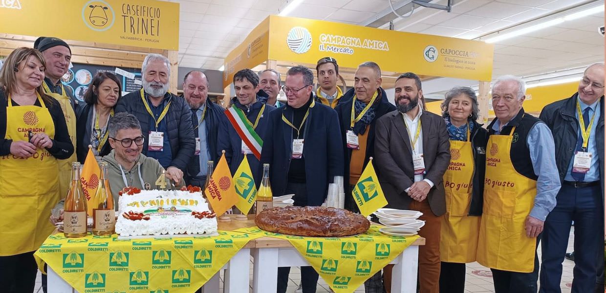 Perugia, Coldiretti “I mercati fondamentali per economia locale e salvaguardia del territorio”