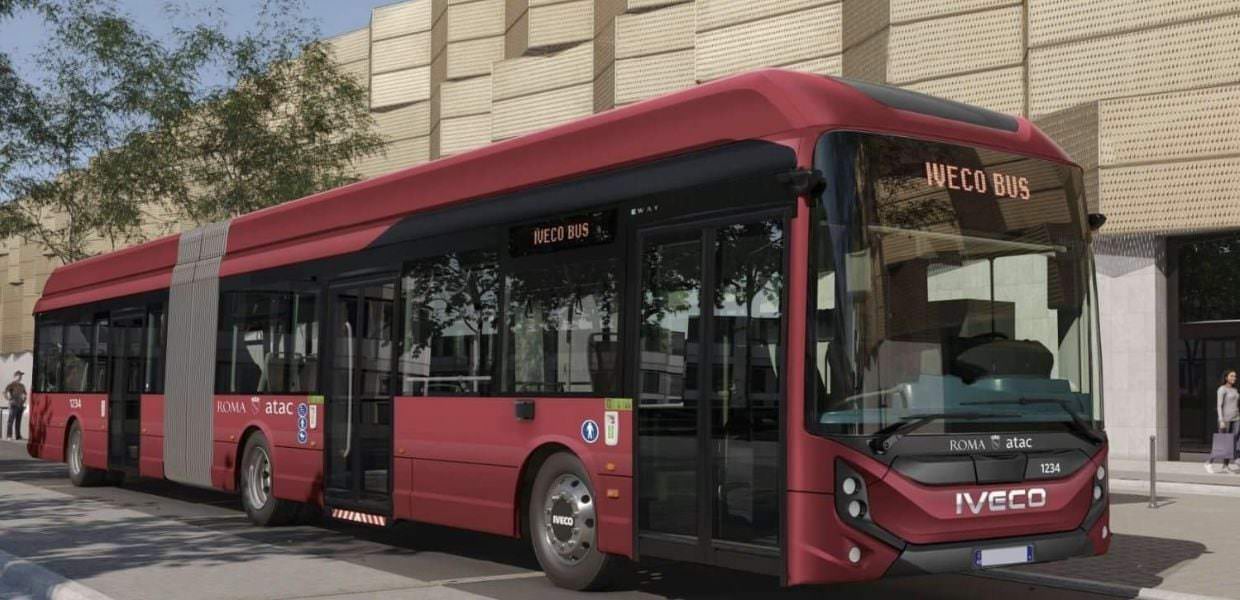 Roma autobus elettrici mobilità sostenibile