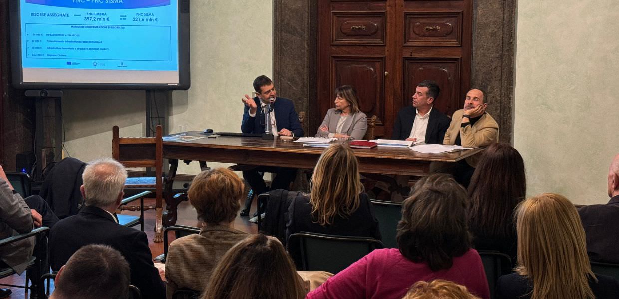 Umbria, Pnrr, 4.400 opere finanziate per un importo totale di 4 miliardi di euro