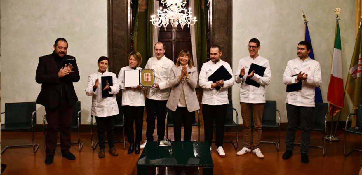 Umbria, la Presidente Tesei ha omaggiato i sei chef stellati della regione