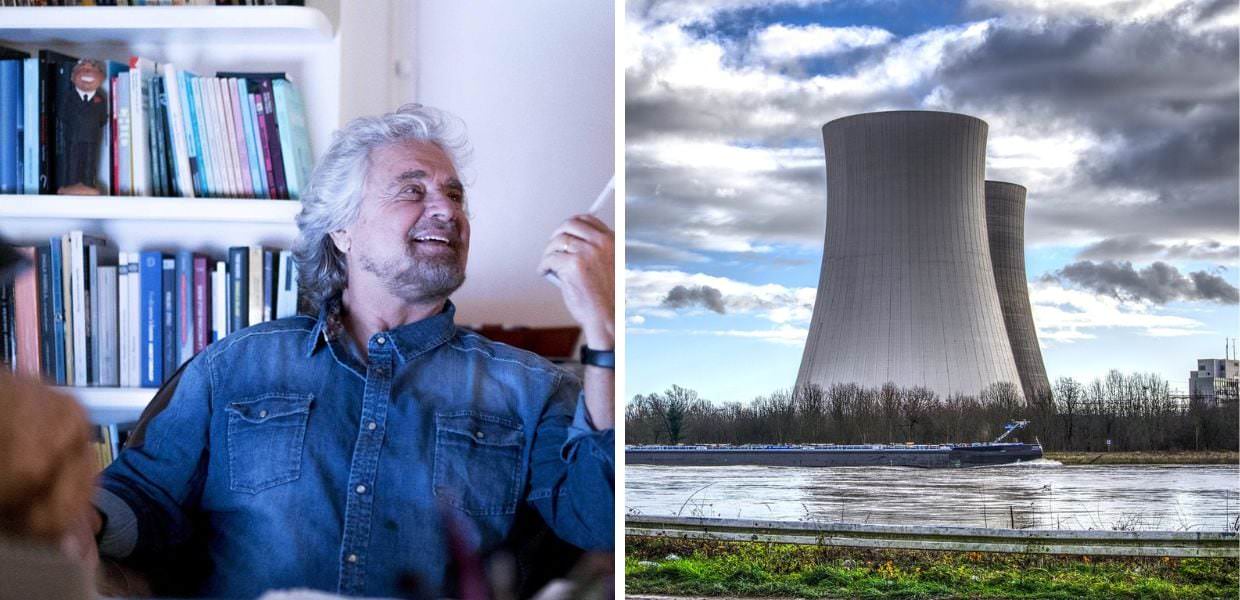 beppe grillo governo clima nucleare rinnovabili