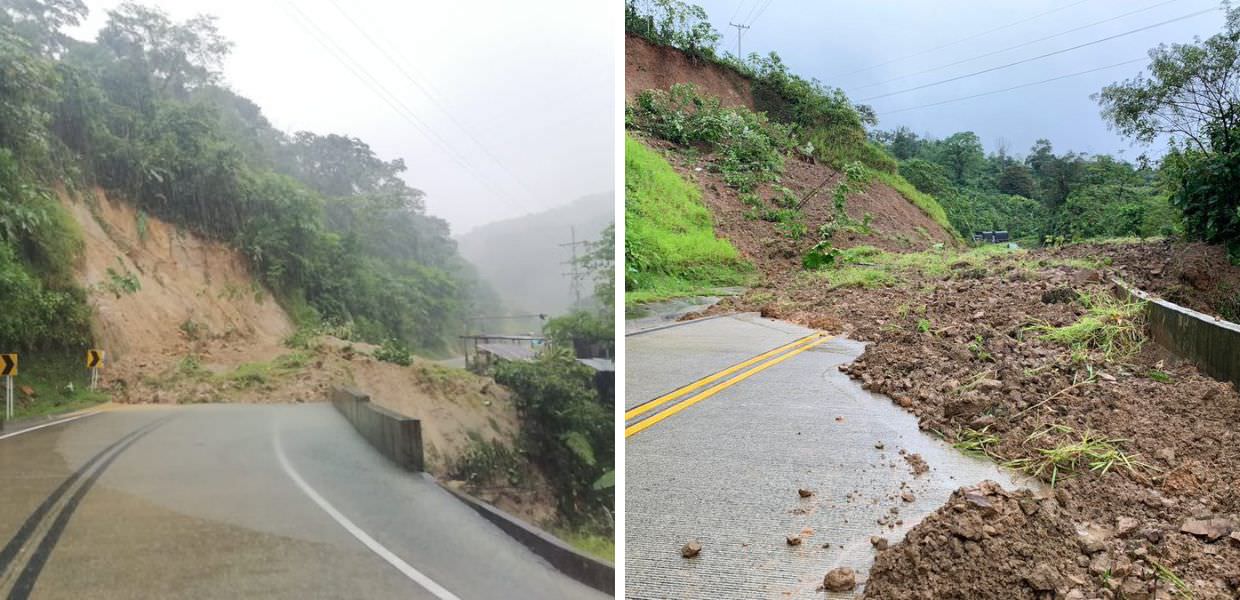 colombia frane alluvione morti