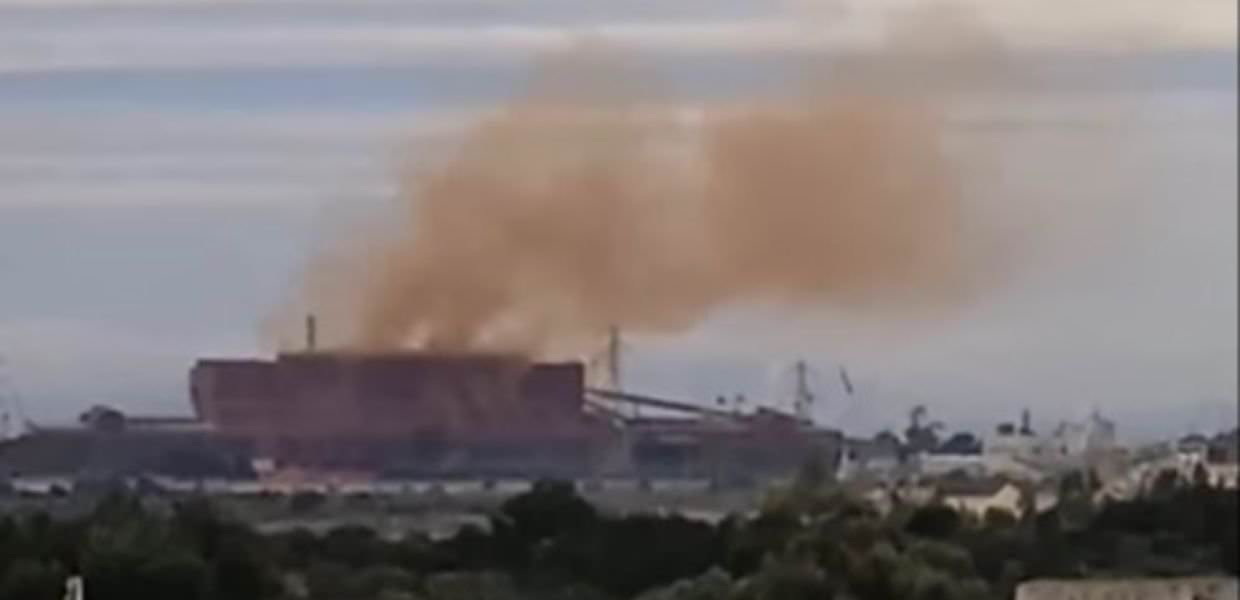 ex ilva taranto inquinamento polveri sottili slopping