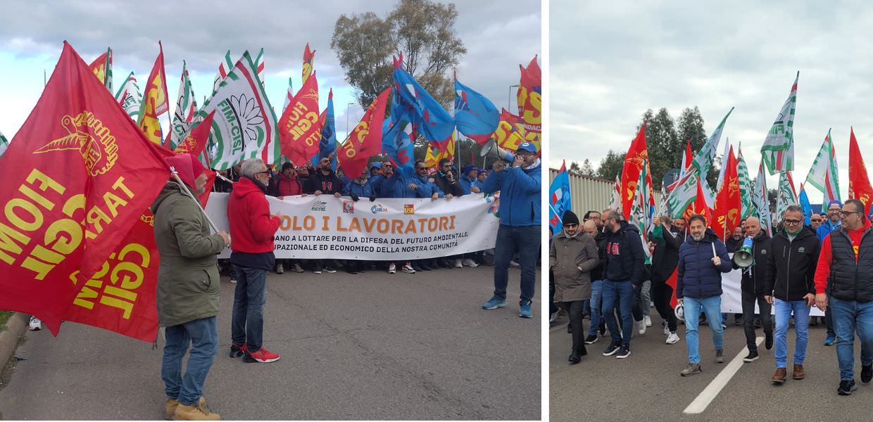 ex ilva taranto proteste