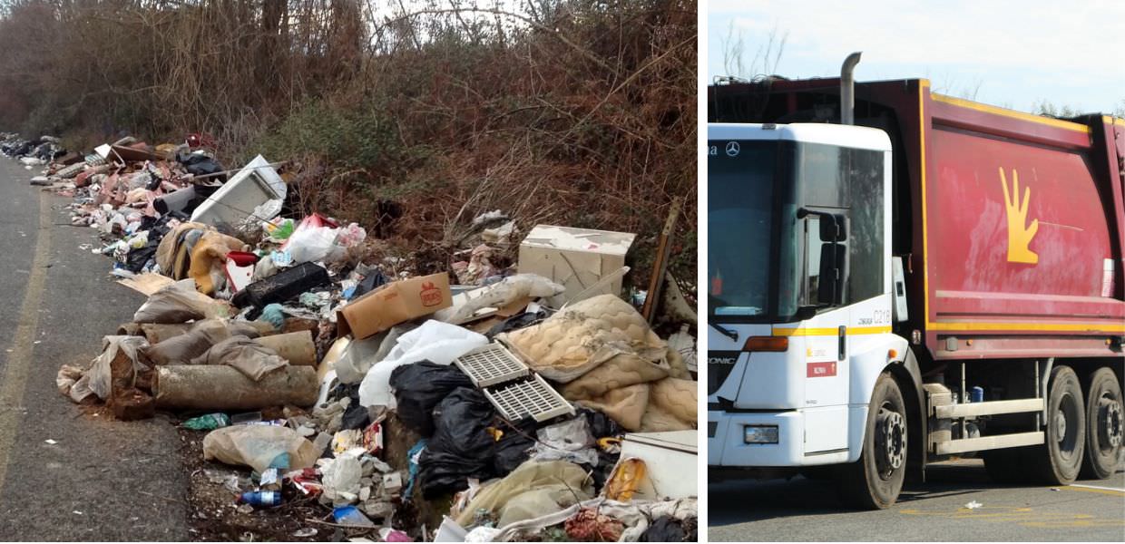 rifiuti roma nucleo operativo urgenza