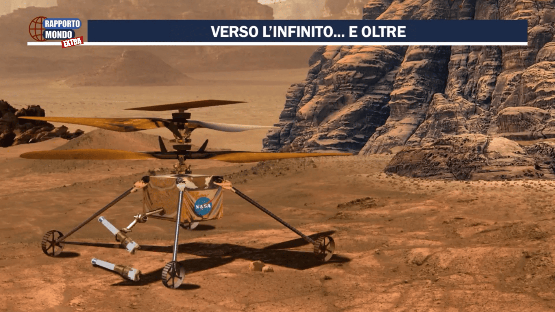 Ingenuity, il drone marziano dei record, va in pensione. Nasa Pale danneggiate