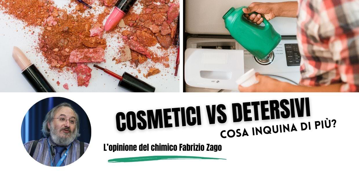cosmetici inquinano di più dei detersivi fabrizio zago