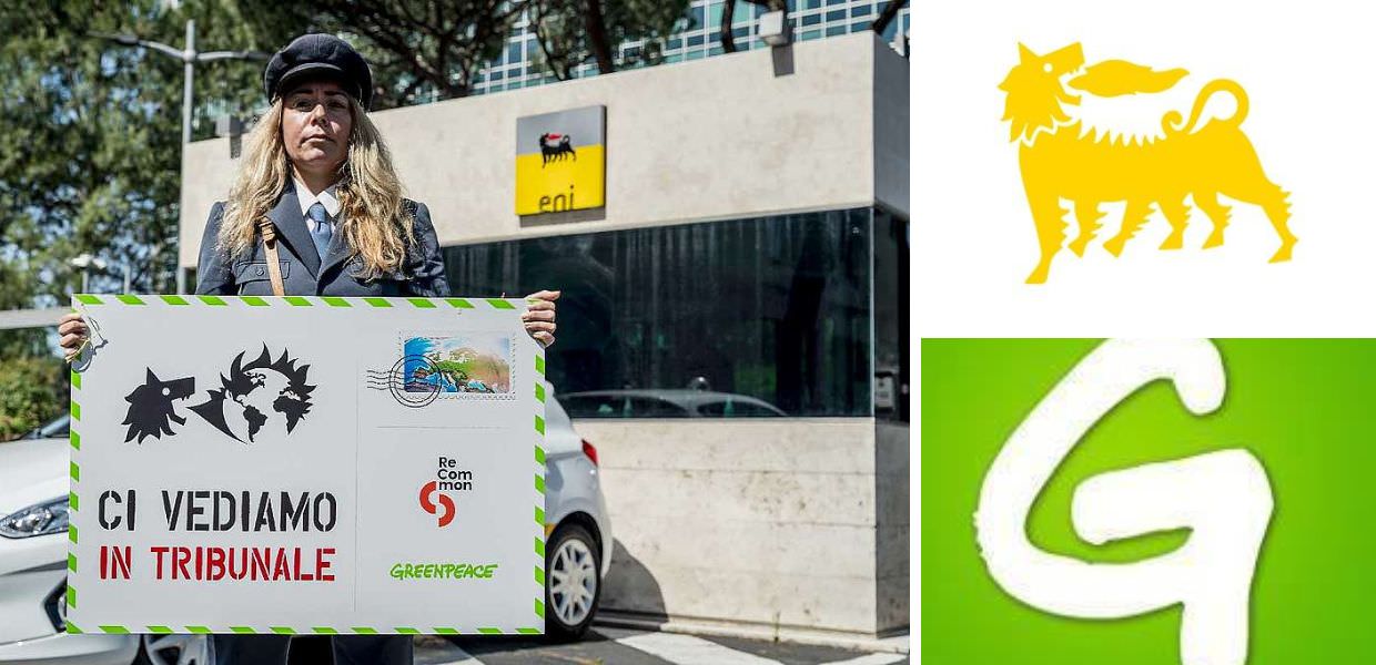 greenpeace recommon contro eni 16 febbraio prima udienza