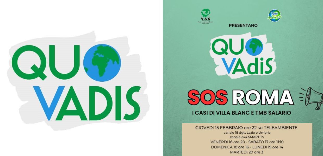 quo vadis sos roma nuova puntata