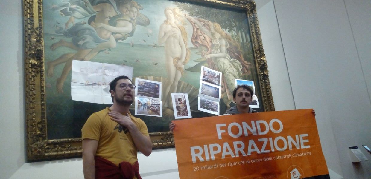 ultima generazione blitz nascita della venere