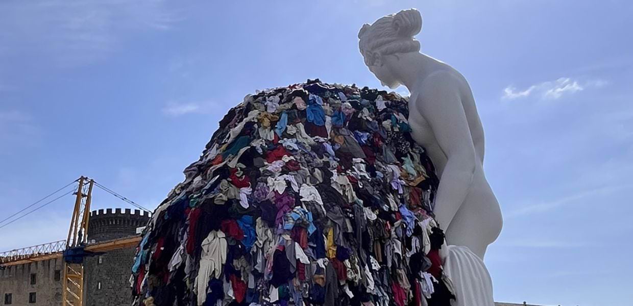 Napoli, rinasce la Venere degli Stracci di Michelangelo Pistoletto