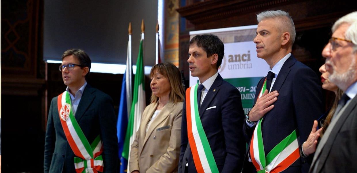 Perugia, cerimonia per i 50 anni di Anci Umbria