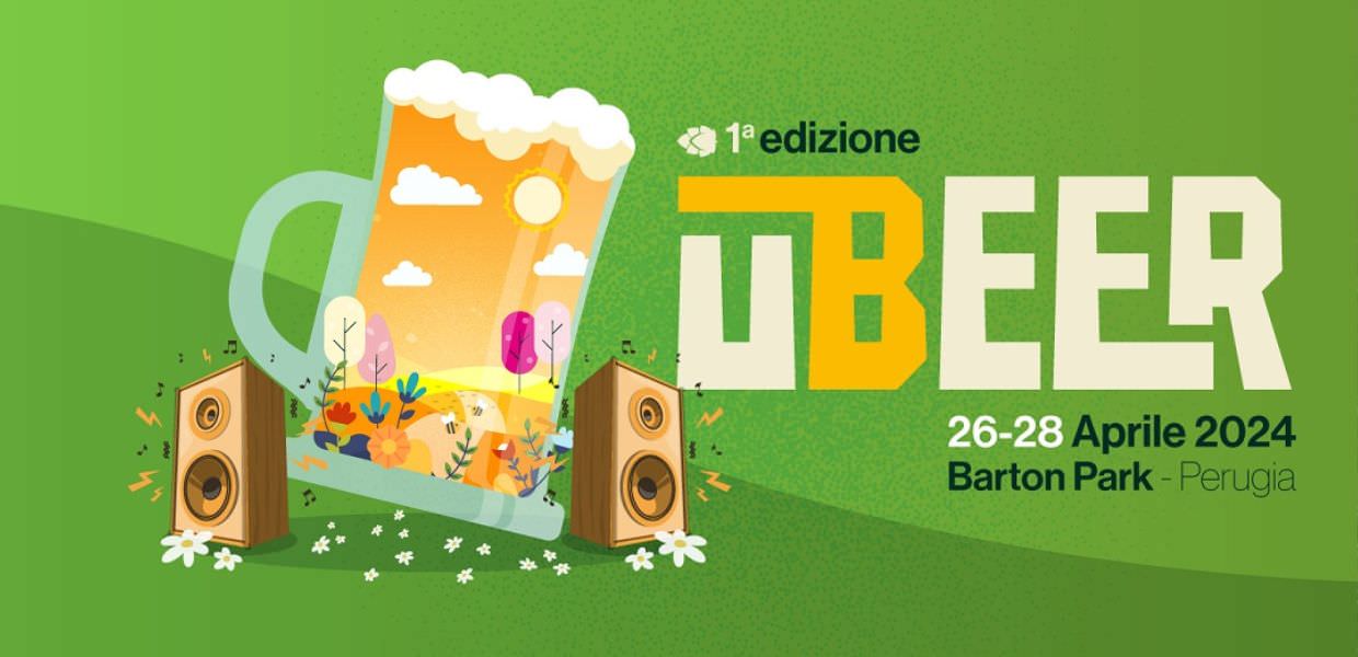 Perugia, dal 26 al 28 aprile, arriva UBeer, il festival open air dedicato alla birra umbra