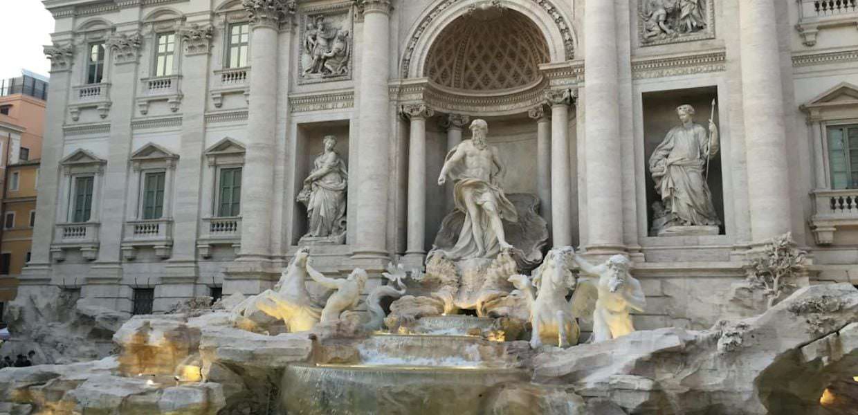 Roma, con la tecnologia green la Fontana di Trevi punta al risparmio idrico