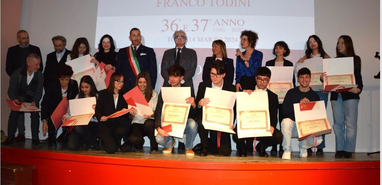 Umbria, Fondazione Todini, consegnate 14 Borse di studio a studenti meritevoli