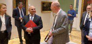 Umbria, l’ambasciatore dell’Azerbaigian in visita istituzionale per favorire turismo e commercio, incontro ambasciatore e Tacconi