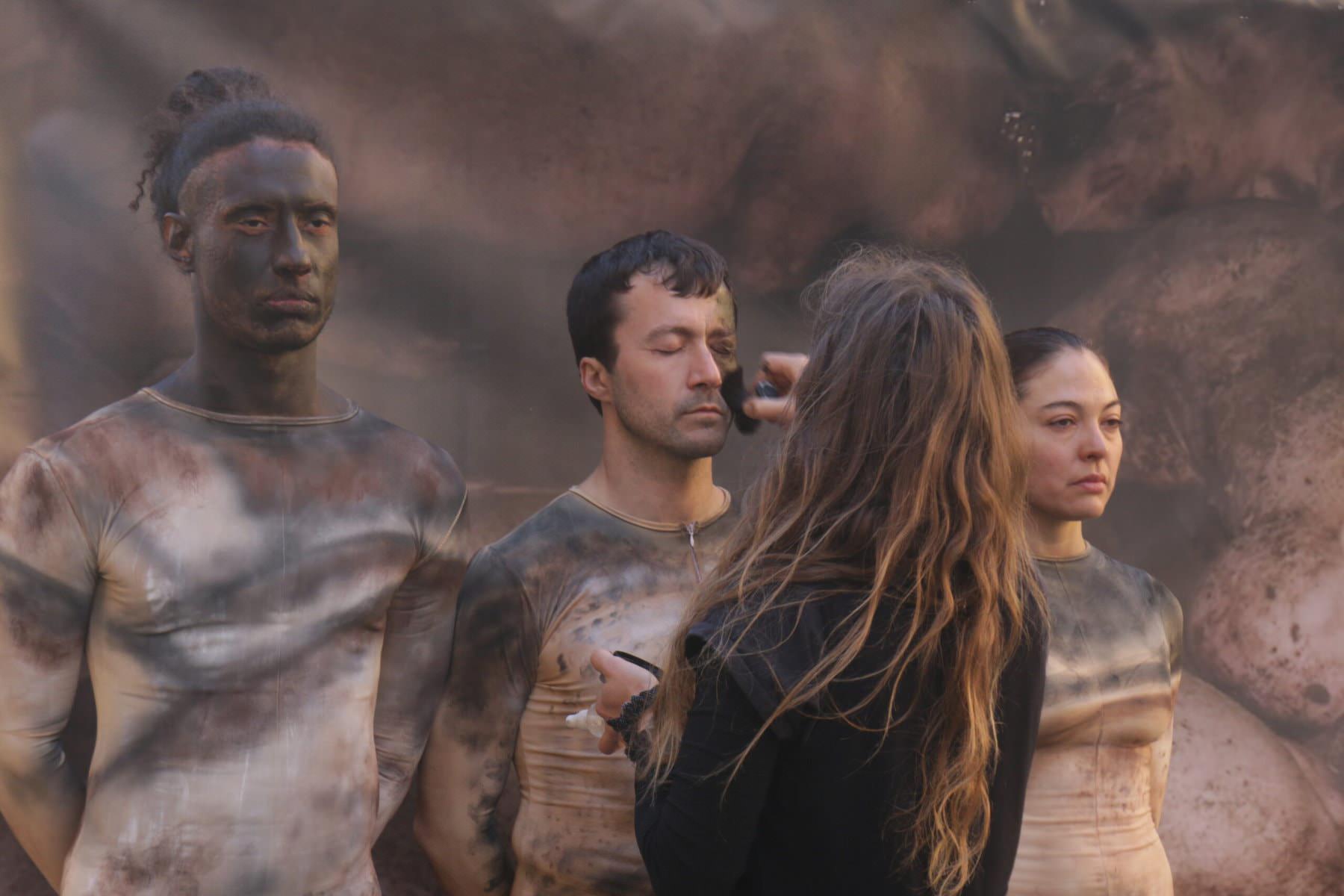 body painting lela perez allevamenti intensivi