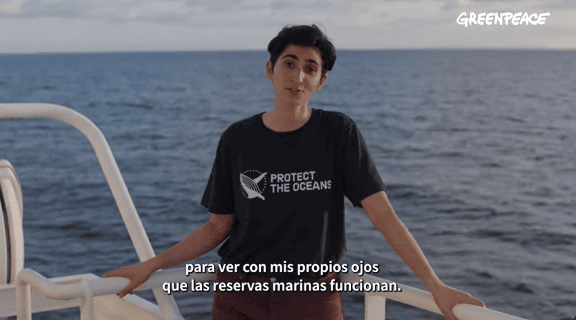 oceani Alba Flores greenpeace