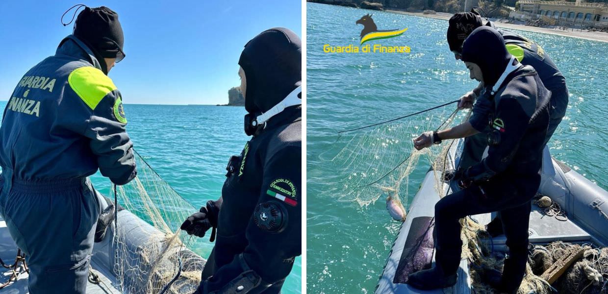 rete da pesca abusiva abruzzo