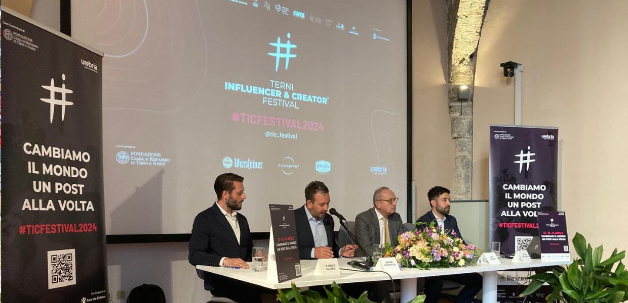 Terni, al via il Tic Festival con 130 ospiti