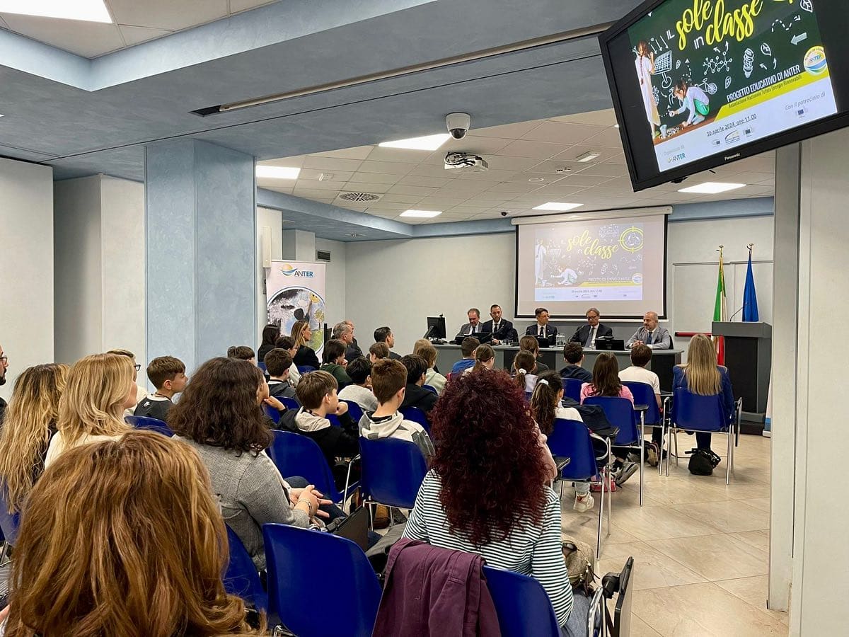 anter il sole in classe spazio europa