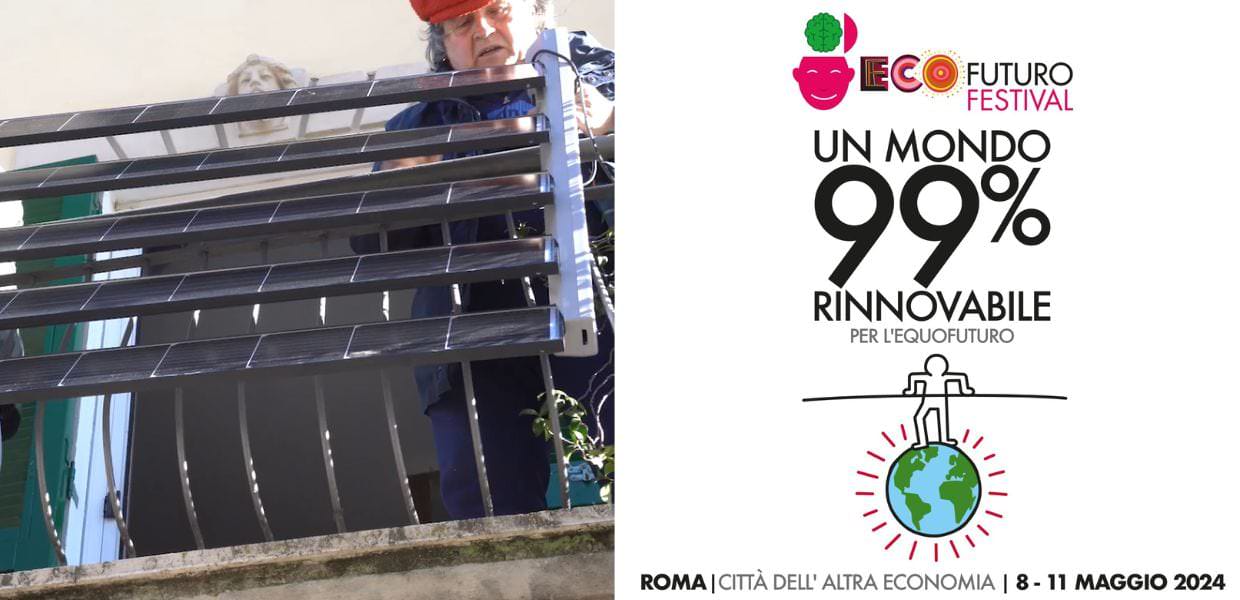 ecofuturo festival pannelli fotovoltaici
