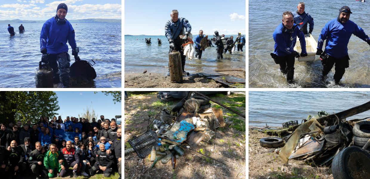 lago di bolsena rifiuti marevivo
