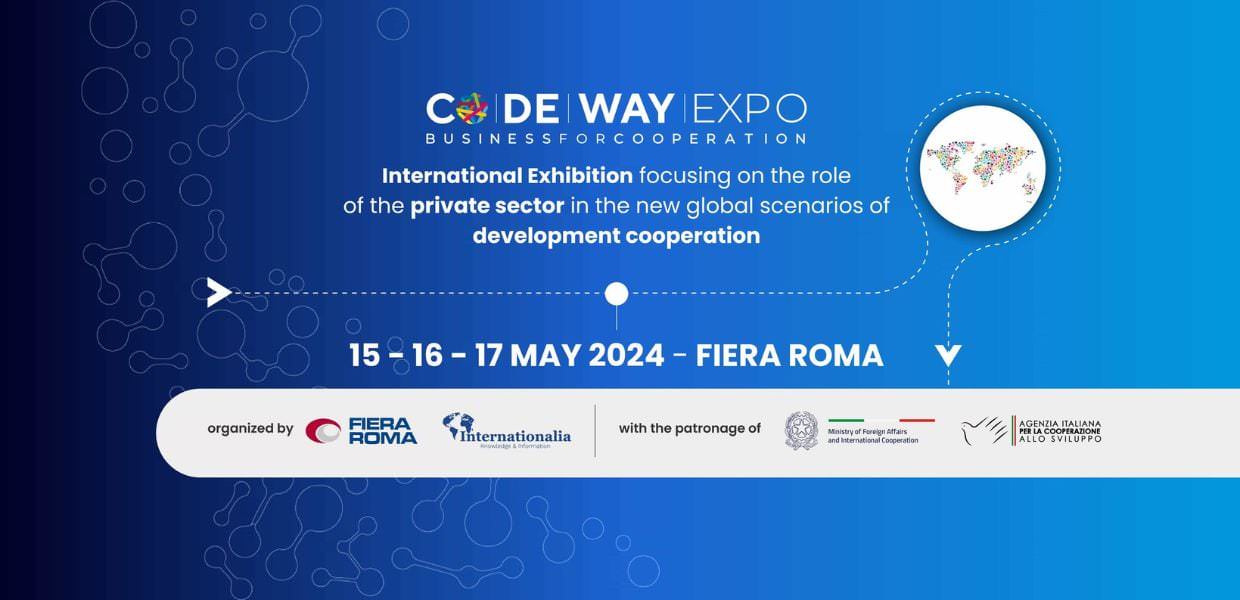 Codeway 2024 dal procurement internazionale al Piano Mattei, apre la Fiera della Cooperazione