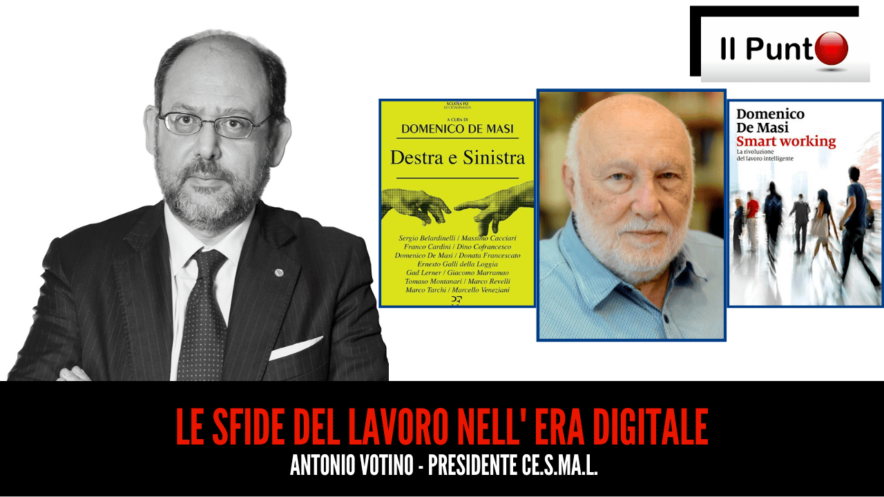 Questa sera alle 22.30 nuova puntata del Punto su TeleAmbiente, canale 18 del DTT Roma e Lazio e 211 Umbria. Ospite il presidente del  Centro Studi sul Management ed il Lavoro Antonio Notino.
