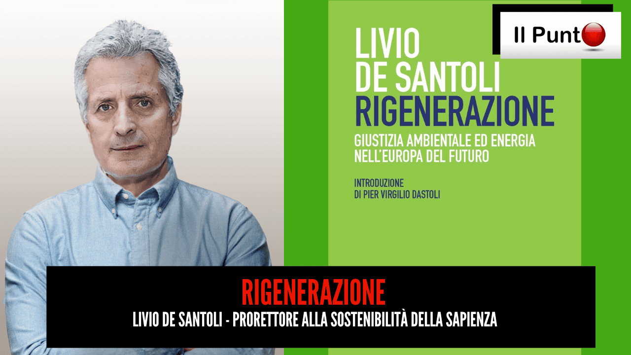 Questa sera alle 22.00 su TeleAmbiente, canale 18 del DTT Lazio e Umbria e 221 nazionale, Livio de Santoli presenta il suo ultimo libro "Rigenerazione, giustizia ambientale e energia nell'Europa del futuro".
