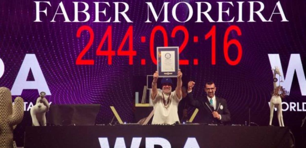 Musica, l’italiano Dj Faber entra nel Guinness World Record