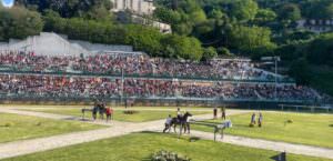 Narni (Tr), il terziere Fraporta vince la 56° edizione della ‘Corsa all’Anello’, foto corsa