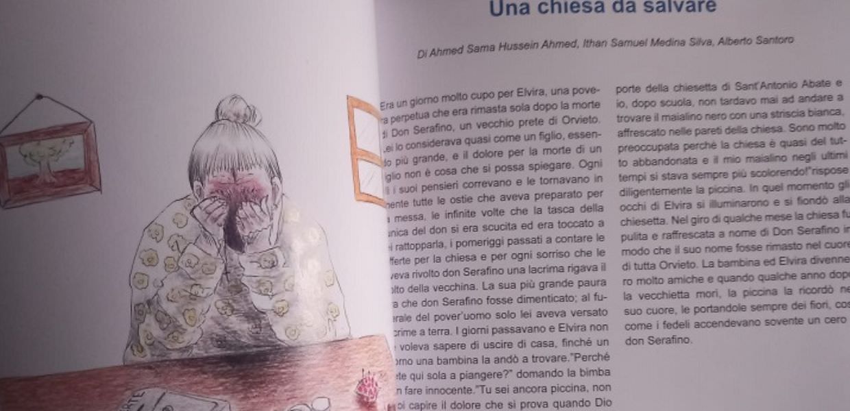 Orvieto (Tr), sempre più città gentile anche grazie agli studenti del Liceo Artistico