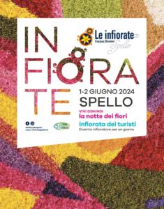 Spello (Pg), tutto pronto per le ‘Infiorate 2024’, tra tradizione e futuro, locandina infiorata