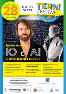 Terni Festival, stasera in scena Stefano De Majo ed il 6 giugno la musica del Briccialdi, foto locandina